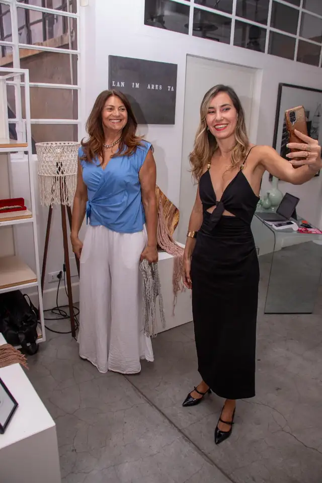 Cliente com Luci Martins